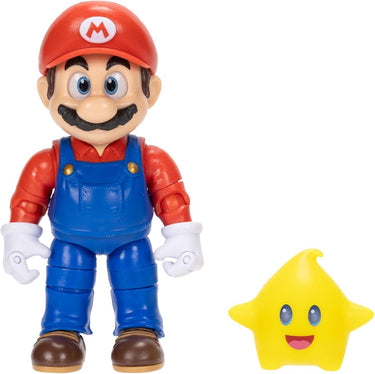 Jakks super mario galaxy film – 13 cm figuurserie – mario-figuur met luma-ster