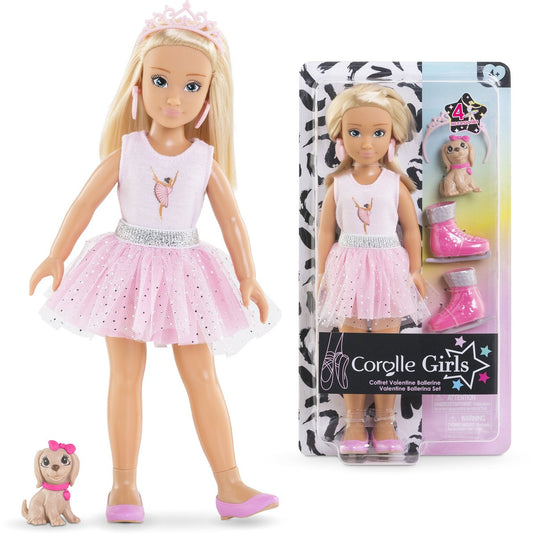 Corolle girls - valentine ballerina modepop set