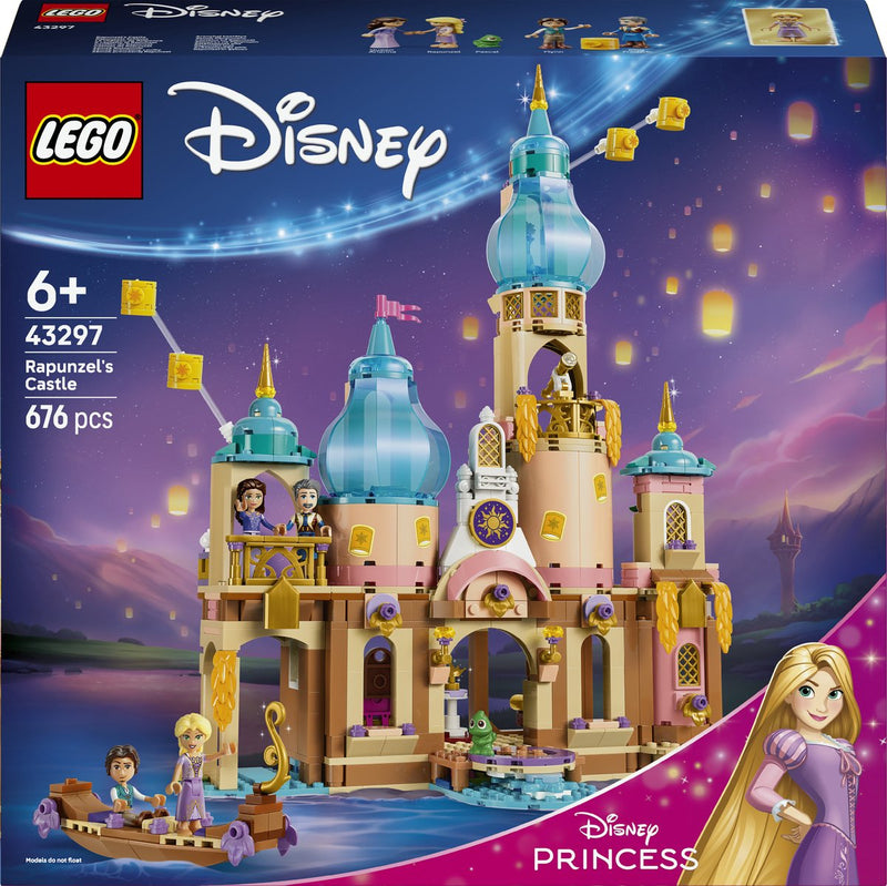 Cargue la imagen en el visor de la galería, Lego ǀ disney princess rapunzels kasteel bouwbaar speelgoed voor kinderen en decoratie 43297
