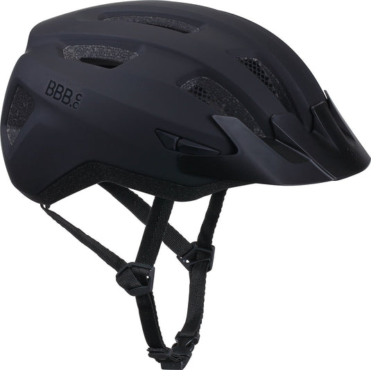 Bbb cycling racefiets helm - large: 58 - 62 cm - wielrennen, mtb stadfiets - wasbare padding - met bevestiging achterlicht - fietshelm dames heren - mat zwart - condor 2.0 bhe-173