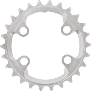 Shimano kettingblad xtr fc-m9000 9020 26t 11s 64 mm zilver