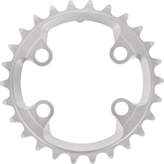 Shimano kettingblad xtr fc-m9000 9020 26t 11s 64 mm zilver