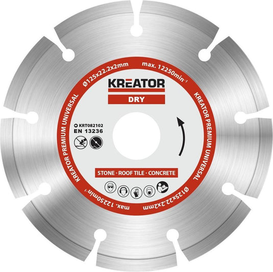 Kreator krt082102 diamantschijf d125 premium