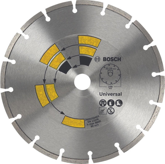 Bosch - diamantdoorslijpschijf universal 125 x 22 x 1,7 x 7,0 mm