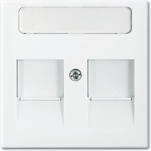 Busch-jaeger abb balance si inzetplaat voor schakelaars - 2cka001753a0229 - e378w