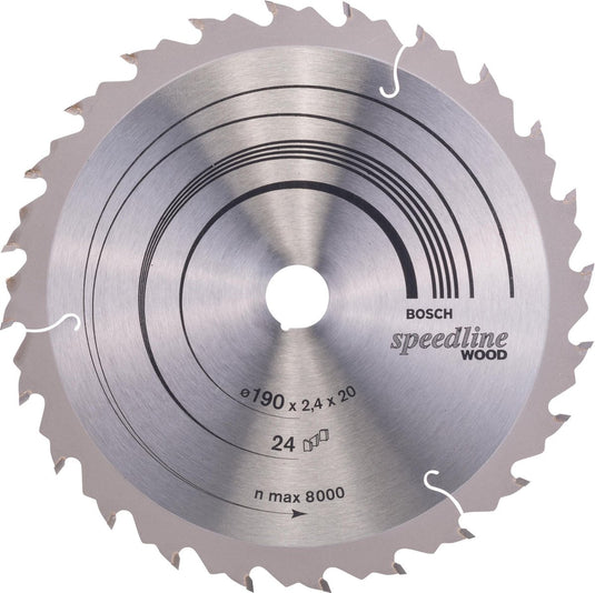 Bosch cirkzb speed 190x20 16x2,4 24t fz wz