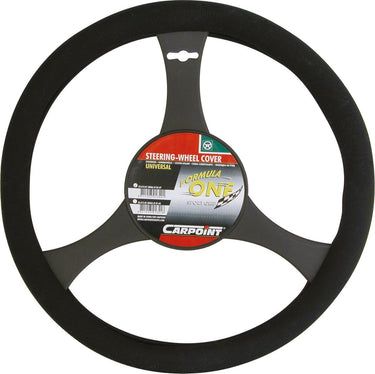 Carpoint stuurhoes auto - zwart - voor sturen met een diameter van 36 cm