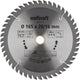 Wolfcraft - cirkelzaagblad 165x20 16mm - 48 tanden - zaagblad voor cirkelzaag - serie oranje - 6631000