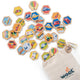 Woet ® houten memory spel met voertuigen - geheugenspel voor kinderen - fsc - inclusief opbergzak - educatief speelgoed - vanaf 2 jaar