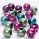 Creativ company http: www.cchobby.nl pony-kralen-d-10-mm-gatgrootte-4-mm-ca-145-stuk-metallic-kleuren-60-gr-125-ml-1-doos