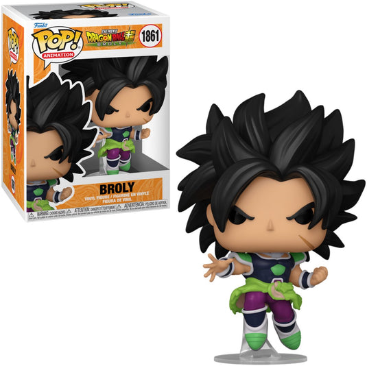 Funko pop animation: dragon ball super: broly - broly pop