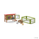 Schleich farm world speelfigurenset - konijnenhok - kinderspeelgoed voor jongens en meisjes - 3 tot 8 jaar - 42420