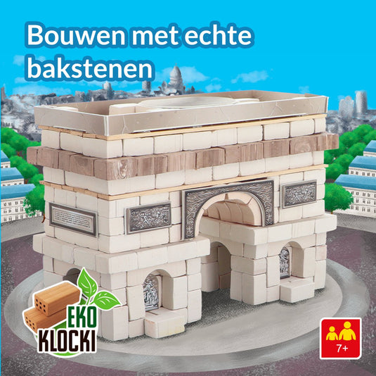 Trefl brick trick travel - arc de triomph - boouwstenen