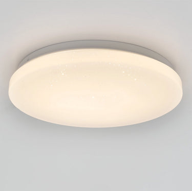Eglo pogliola-e plafondlamp - wandlamp - led - ø 26 cm - wit - sterren - glinsterend