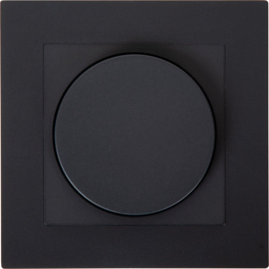 Lucide led dimmer fase aansnijding rl 5-150w fase afsnijding rc 5-300w zwart