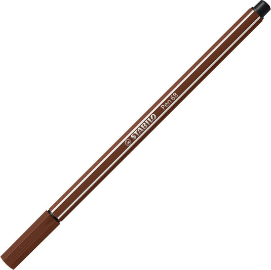 Stabilo pen 68 - viltstift - bruin (68 45)
