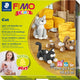 Fimo kids 8034 - ovenhardende boetseerklei - form play - set katten