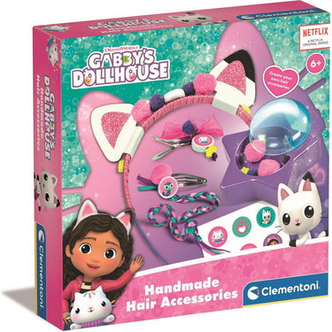 Clementoni gabby's poppenhuis haaraccessoires set