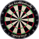 Engelhart dartbord 3rd generation – keniaans sisal – staple-free – ingelegde bedrading – anti-reflectie cijferring – longfield