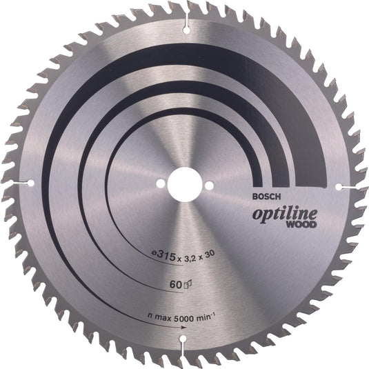 Bosch accessoires cirkzb opt t 315x30x3,2 60t gw