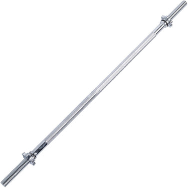 Tunturi halterstang - barbell - fitness bar - fitness stang - 120 cm - schroefsluiting - incl. gratis fitness app