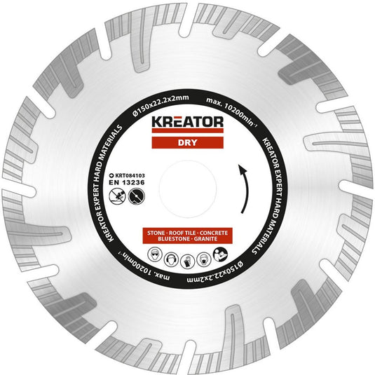Kreator krt084103 diamantschijven set – ø150mm