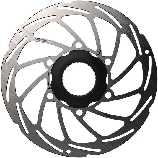 Bbb cycling schijfrem centerstop center lock remschijf bbs-121 - zilver - 160 mm