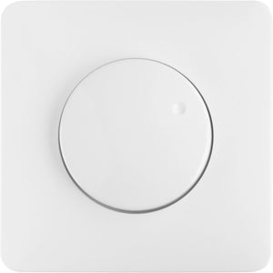 Peha centraalplaat met knop voor dimmer inbouw