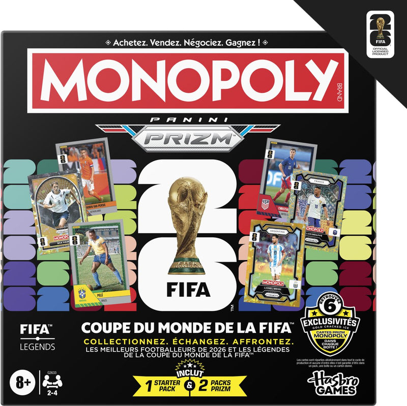 ギャラリービューアに画像をロードする, Monopoly panini prizm fifa world cup - bordspel - franstalig
