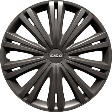 wieldoppen Giga 15 inch ABS antraciet set van 4