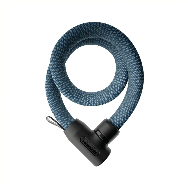 ギャラリービューアに画像をロードする, Abus fietsslot textiel-kettingslot - yarnit™ 4004k - security level 7 - blauw - 110 cm - geschikt voor elektrische fietsen en stadsfietsen - lichtgewicht - slechts 0,88 kg
