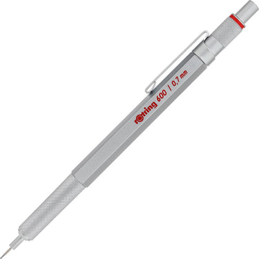 Rotring 600-vulpotlood - 0,7 mm - zilverkleurige behuizing