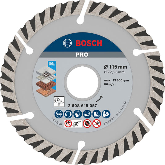 Bosch diamantschijf universal 115 22,23