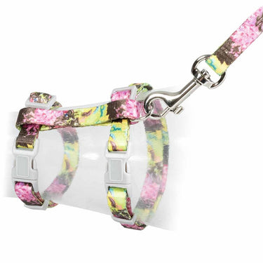Duvo + kat wandelset bloemen splash 20-35cm 10mm - 125cm