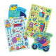 Ooly scented scratch stickers: dressed to impress (2 sticker sheets + 8 jumbo stickers)