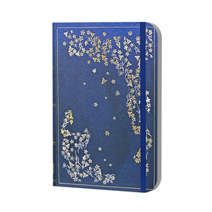 Peter pauper compacte notitieboek - gilded branch - met elastieksluiting - 13x18 cm