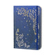 Peter pauper compacte notitieboek - gilded branch - met elastieksluiting - 13x18 cm