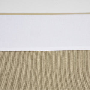 Meyco baby bies ledikant laken - sand - 100x150cm - 0.3 tog