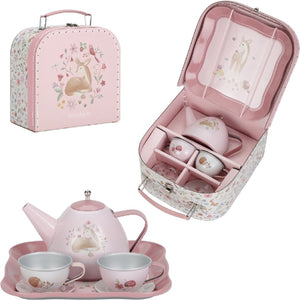 Rubo toys little dutch fairy garden theeservies in koffer