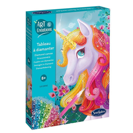 Art creations diamantcanvas - eenhoorn