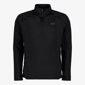 Under armour ua tech 2.0 1 2 zip-blk heren sporttrui - zwart - charcoal