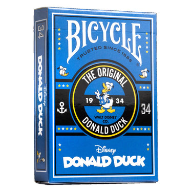 Bicycle disney classic donald duck - premium speelkaarten - creatives - poker - officieel gelicentieerd - collectible