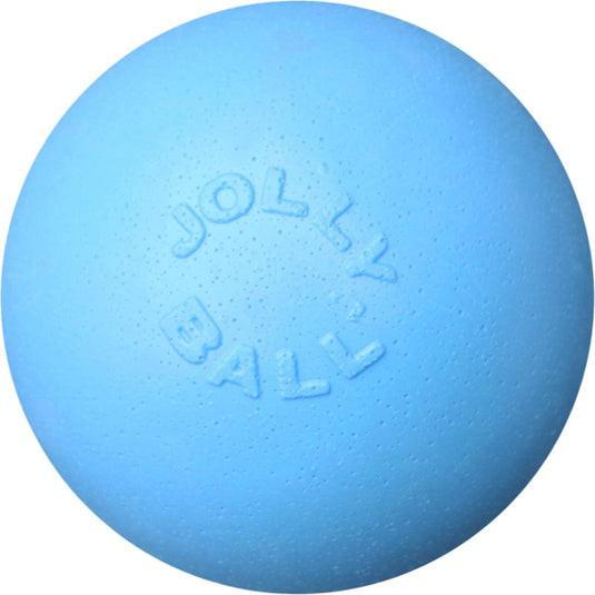 Jolly pets jolly ball bounce-n play - ø 11 cm – honden speelbal met appelgeur - de perfecte stuiterbal met bosbessengeur - bijtbestendig – baby blauw