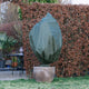 Nature - winterhoes - h150 x ø100cm - groen - afdekhoes - met aantrekkoord