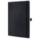 Sigel notitieboek conceptum - formaat a4 - zwart - blanco - softcover - si-co338