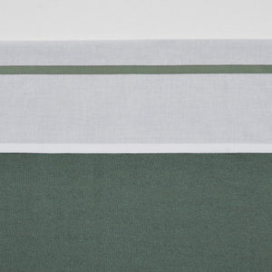 Meyco baby bies ledikant laken - forest green - 100x150cm - 0.3 tog