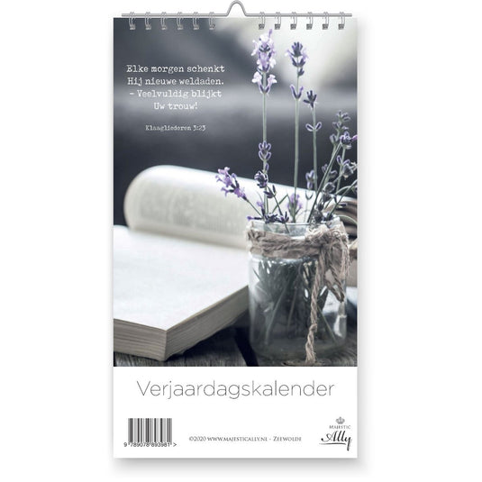 Majestically verjaardagskalender landelijk