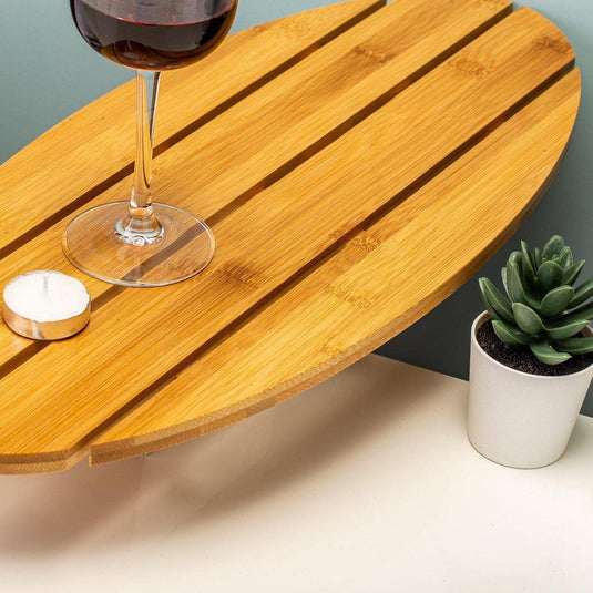 Kikkerland surfboard badplank - bijzet tafeltje badkuip - spa - moederdag cadeau