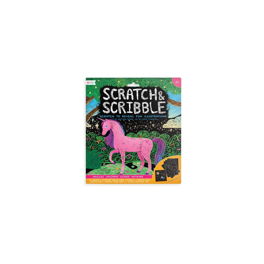 Ooly - scratch scribble - magische eenhoorns