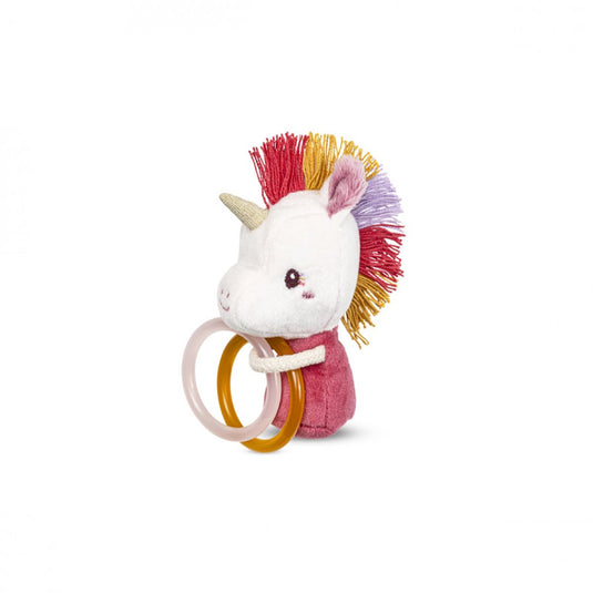 Lilliputiens - mini rammelaar lena de eenhoorn
